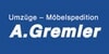 Kundenlogo von Umzüge Gremler Möbelspedition