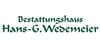 Kundenlogo von Wedemeier Bestattungshaus Hans-G. Wedemeier