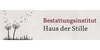 Kundenlogo von Bestattungsinstitut Haus Der Stille