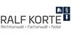 Kundenlogo von Rechtsanwaltskanzlei Ralf Korte - Amtssitz als Notar in Börger