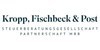 Kundenlogo Kropp, Fischbeck & Post Steuerberatungsgesellschaft Partnerschaft mbB vereidigter Buchprüfer u. Steuerberater