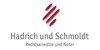 Logo von Hadrich & Schmoldt, Marco R. Schmoldt, Rechtsanwalt u. Notar Wolfgang Hadrich, Rechtsanwalt u. Notar a.D.