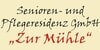 Kundenlogo von Senioren- und Pflegeresidenz GmbH Zur Mühle