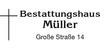 Kundenlogo von Müller Bestattungsinstitut