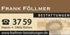 Kundenlogo von Bestattungen Föllmer