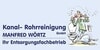 Kundenlogo von Kanal-Rohrreinigung GmbH Manfred Wörtz