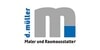 Kundenlogo von Dieter Müller GmbH Maler & Raumausstatter