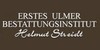 Kundenlogo von Erstes Ulmer Bestattungsinstitut Daniel Streidt