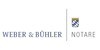Kundenlogo von Weber & Bühler Notare