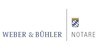 Logo von Weber & Bühler Notare