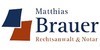 Logo von Brauer Matthias Rechtsanwalt & Notar