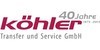 Kundenlogo von Köhler Transfer und Service GmbH