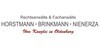 Logo von Horstmann, Brinkmann, Nienerza Rechtsanwaltskanzlei
