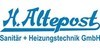 Kundenlogo H. Altepost Sanitär + Heizungstechnik GmbH