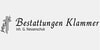 Kundenlogo von Klammer Bestattungen Inh. Nessenschuk Gerd