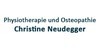 Kundenlogo Physiotherapie und Osteopathie Christine Neudegger