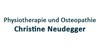 Logo von Physiotherapie und Osteopathie Christine Neudegger