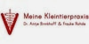 Kundenlogo von Meine Kleintierpraxis Dr. Antje Brinkhoff & Frauke Rohde