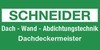 Kundenlogo von SCHNEIDER · Dach - Fassade - Abdichtungen GmbH