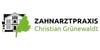 Kundenlogo von Grünewaldt Christian Zahnarztpraxis
