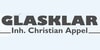 Kundenlogo von Glasklar Inh. Christian Appel Fensterreinigung