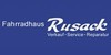 Kundenlogo von Fahrradhaus Rusack GmbH & Co. KG Verkauf u. Service