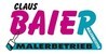 Logo von Malerbetrieb Baier Claus