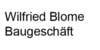 Kundenlogo von Blome Wilfried Baugeschäft