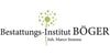 Kundenlogo von Bestattungs-Institut Böger