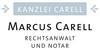 Kundenlogo von Carell Marcus Notar und Rechtsanwalt