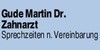 Kundenlogo von Gude Martin Dr. Zahnarztpraxis