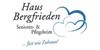 Logo von Haus Bergfrieden