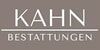 Kundenlogo von Bestattungsinstitut Kahn