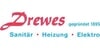 Kundenlogo von Drewes Jascha Sanitär-Heizung-Elektro
