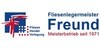 Kundenlogo von Fliesen Freund GmbH Fliesenlegermeister