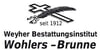 Kundenlogo von Wohlers-Brunne Inh. Genthe GbR