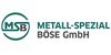 Kundenlogo von Metall-Spezial Böse GmbH