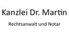 Kundenlogo von Dr. Klaus Martin Rechtsanwalt und Notar