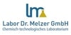 Kundenlogo von Labor Dr. Melzer GmbH GF Andreas Rohlfs Chemisch-technologisches Laboratorium