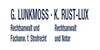 Kundenlogo von Lunkmoss Gerhard Rechtsanwalt u. Fachanwalt für Strafrecht , Rust-Lux Klaus Rechtsanwalt
