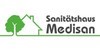 Kundenlogo von Sanitätshaus Medisan GmbH
