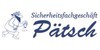 Kundenlogo von Pätsch Sicherheitsfachgeschäft GmbH & Co. KG