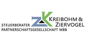 Kundenlogo von Ziervogel PmbB und Kreibohm Steuerberater
