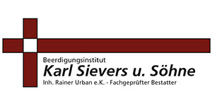 Kundenlogo von Karl Sievers u. Söhne Beerdigungsinstitut Inh. Rainer Urban e.K. Kundenlogo von Karl Sievers u. Söhne Beerdigungsinstitut Inh. Rainer Urban e.K.