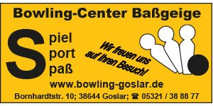 Kundenlogo von Bowling - Center Baßgeige Kundenlogo von Bowling - Center Baßgeige