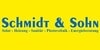 Kundenlogo von Schmidt & Sohn Heizung-Sanitärinstallation