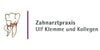Kundenlogo von Klemme Ulf und Kollegen - Zahnärzte -