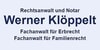 Kundenlogo von Anwälte im Hopfengarten Rechtsanwalt Werner Klöppelt Fachanwalt für Erbrecht, Notar