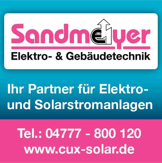 Anzeige Sandmeyer GmbH Elektro- & Gebäudetechnik