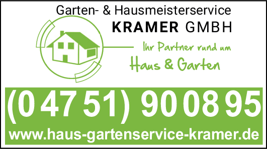 Anzeige Meik Kramer Garten- & Hausmeisterservice